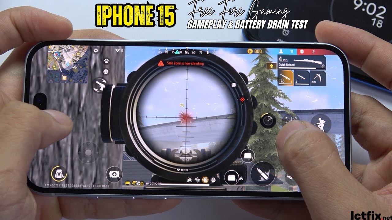 free fire iphone 15