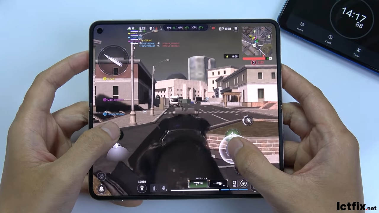 Oppo Find N3 Call of Duty Warzone Mobile Gaming test
