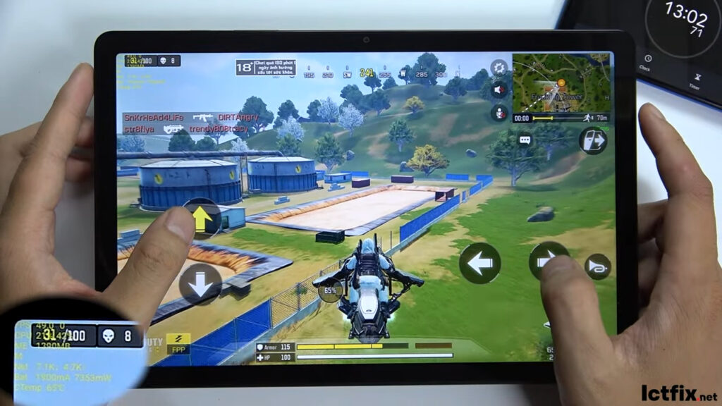 Codm Display Samsung Galaxy Tab A9+ Call of Duty Mobile Gaming test CODM ...