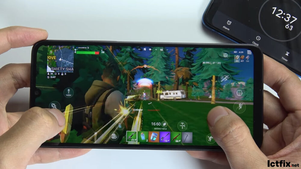 Xiaomi Redmi 13C Fortnite Mobile Gaming test - ICTfix