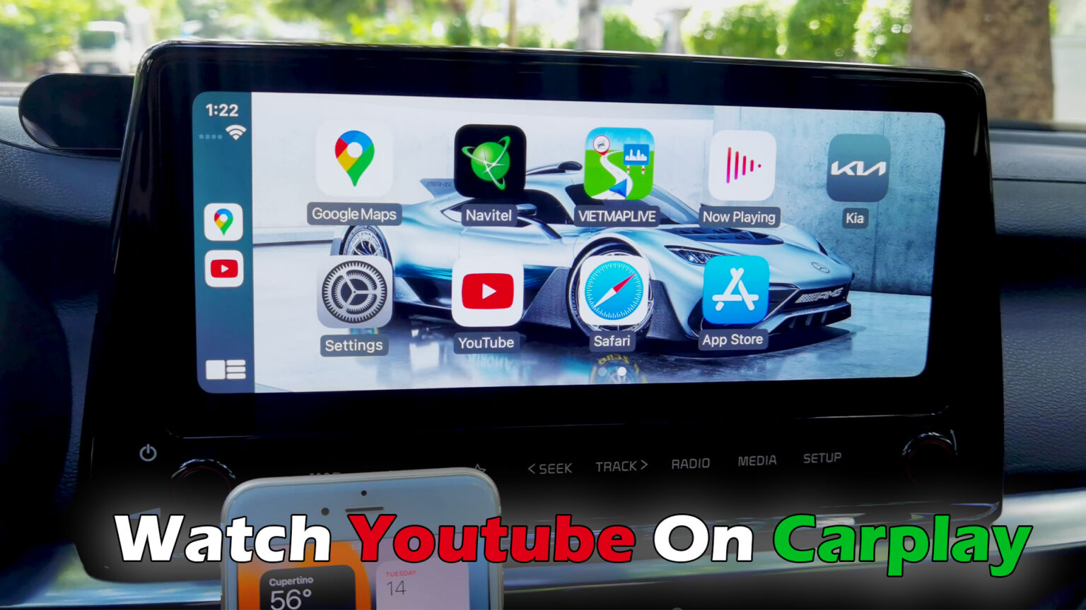 How To Watch Youtube On Carplay iPhone 6s/6s+/7/7+/8/8+/X iOS 15.0