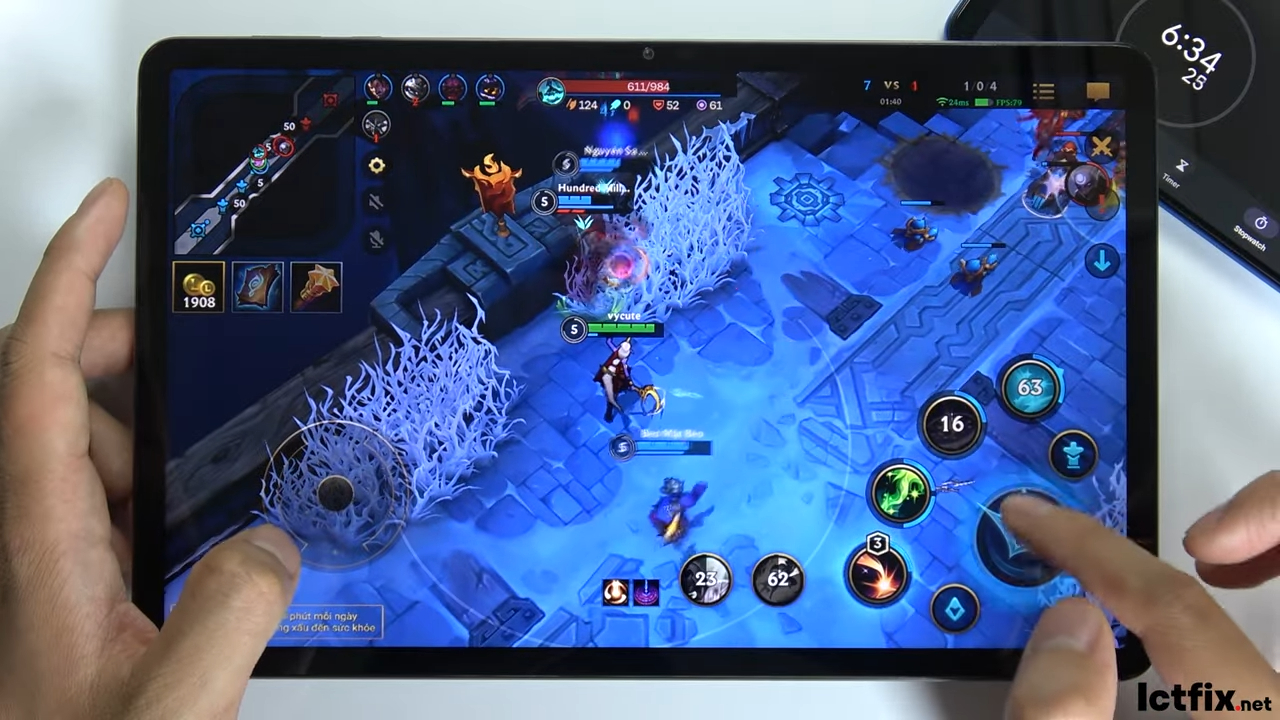 Honor Pad X9 League of Legends Mobile Wild Rift Gaming test 