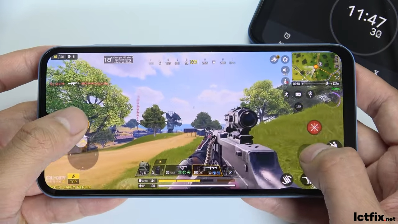 Samsung Galaxy A15 Call of Duty Mobile Gaming test 