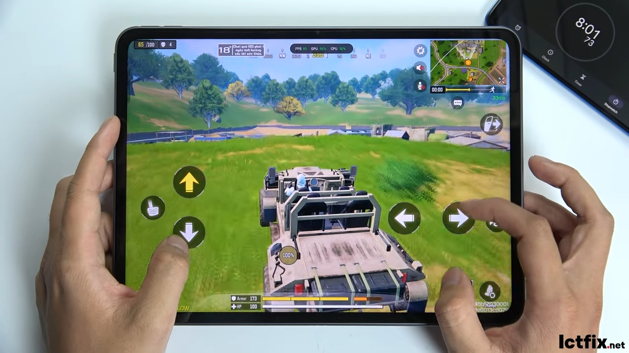 Oppo Pad 2 Call of Duty Mobile Gaming test