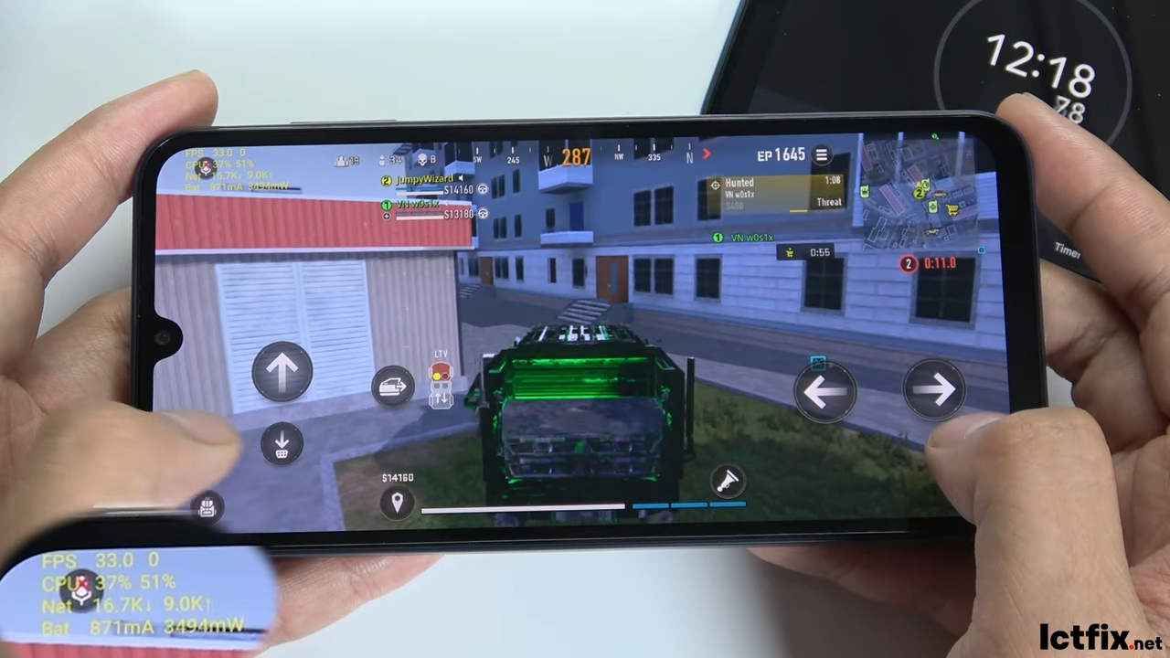 Samsung Galaxy A15 Call of Duty Warzone Gaming test