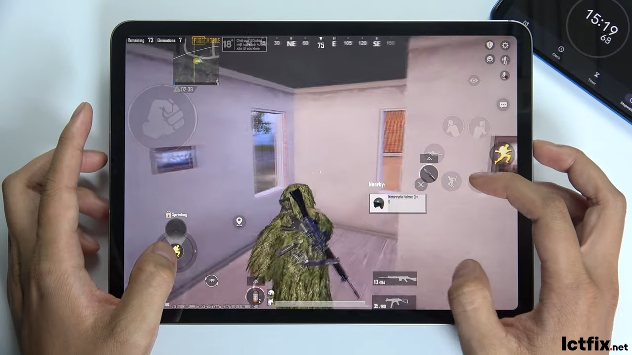 iPad Pro M2 PUBG Gaming test 