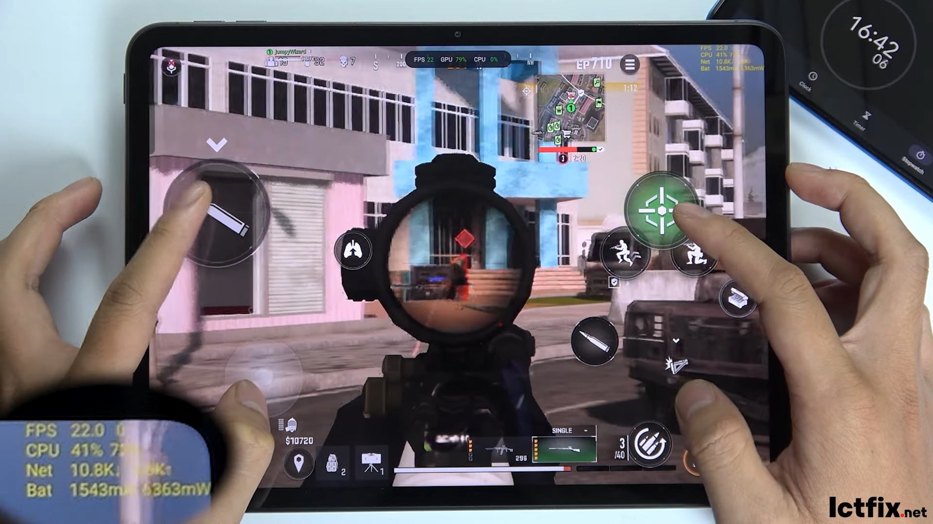 Oppo Pad Neo Call of Duty Warzone Mobile Gaming test