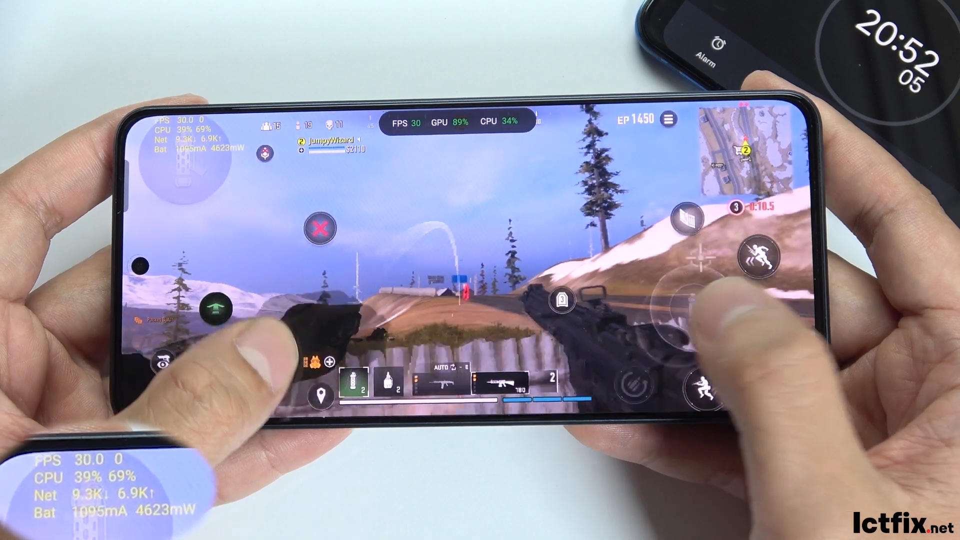 Oppo Reno11 F Call of Duty Warzone Mobile Gaming test 