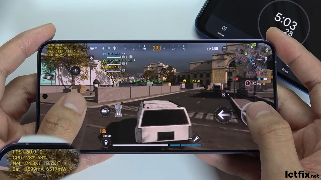 Samsung Galaxy S24 Plus Call of Duty Warzone Mobile Gaming test