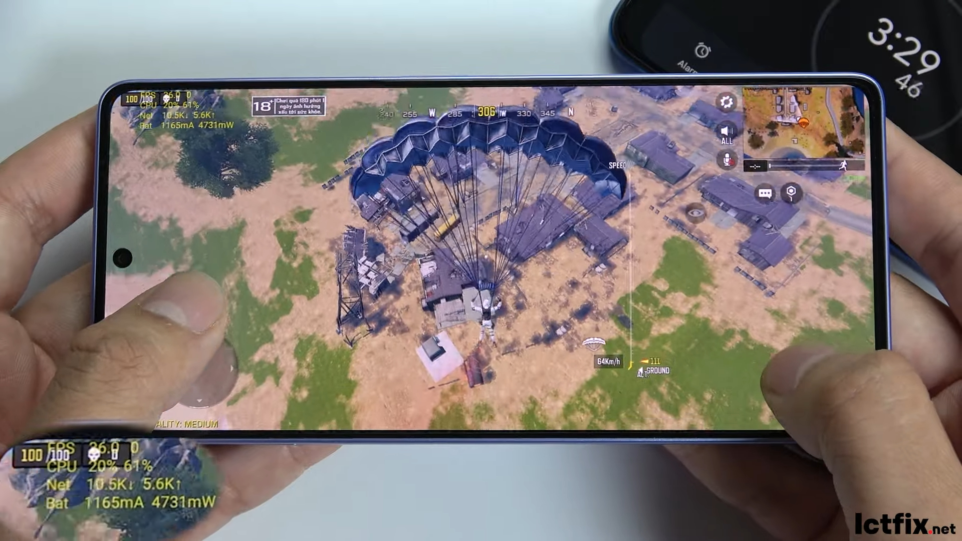 Redmi Note 13 Pro 4G Call of Duty Mobile Gaming test 