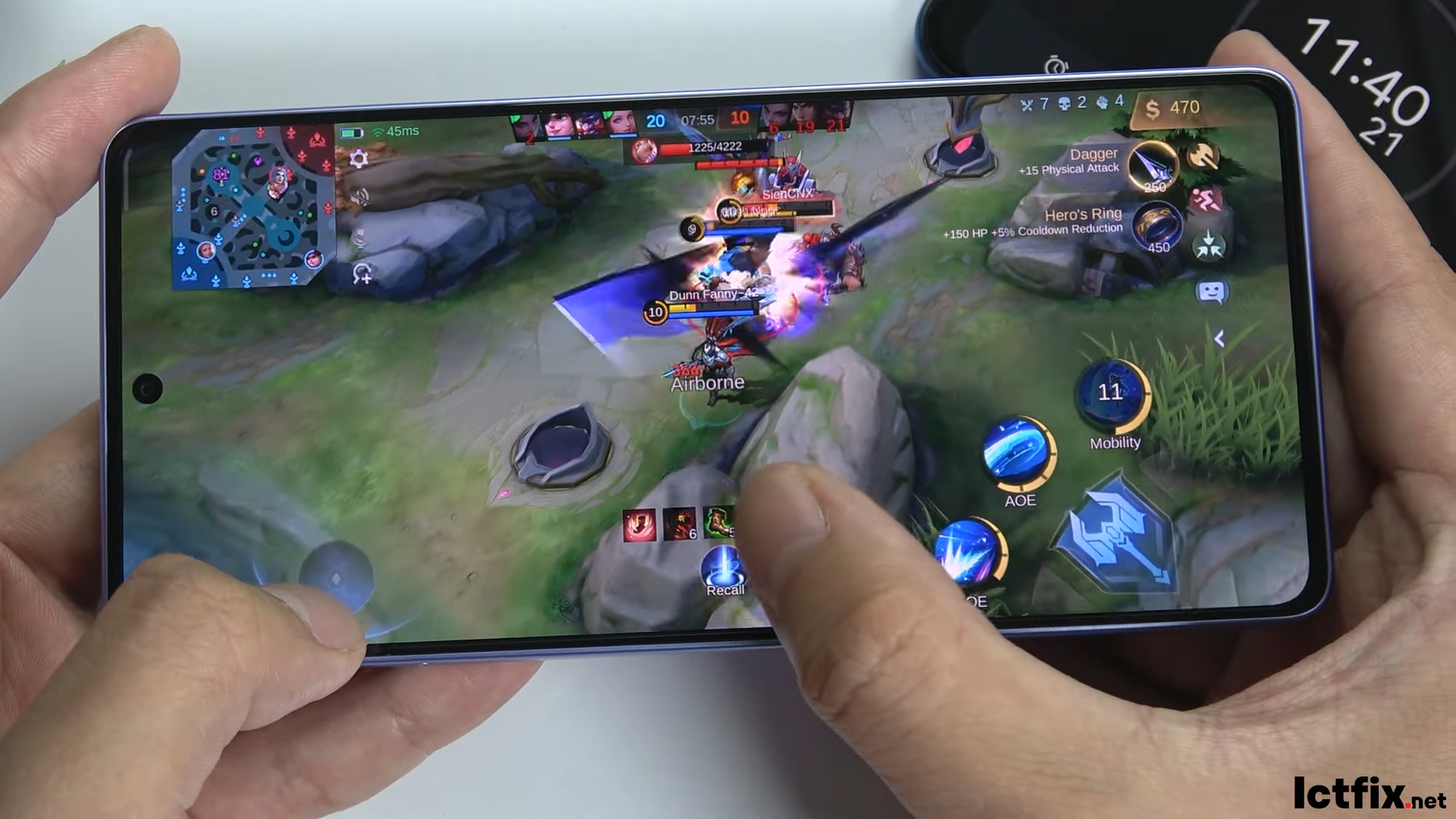 Redmi Note 13 Pro 4G Mobile Legends Gaming test 