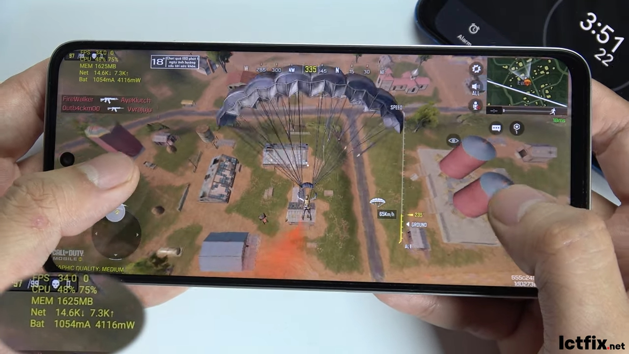 Redmi 12 Call of Duty Mobile Gaming test