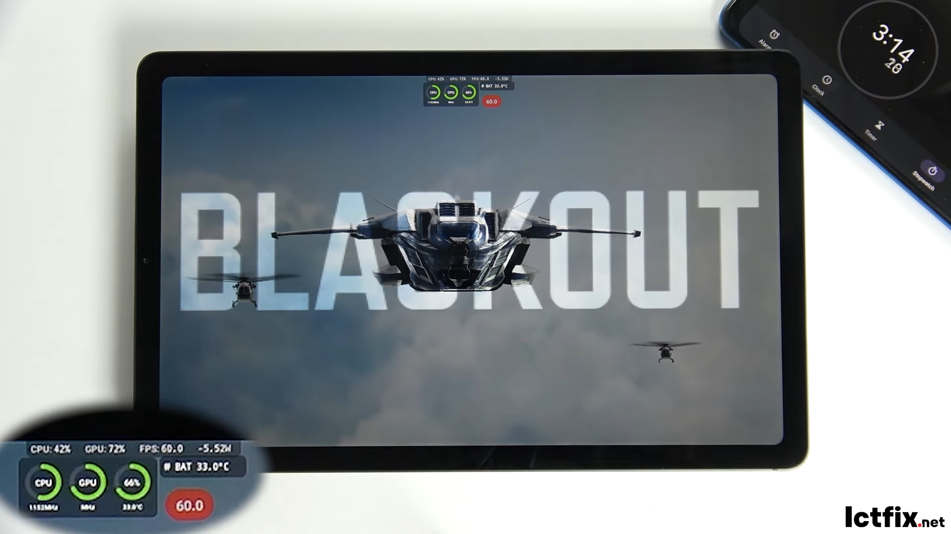 Samsung Tab S6 Lite 2024 Call of Duty Mobile Gaming test