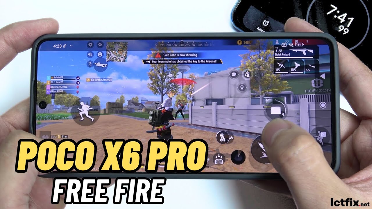 pixel 6 pro free fire