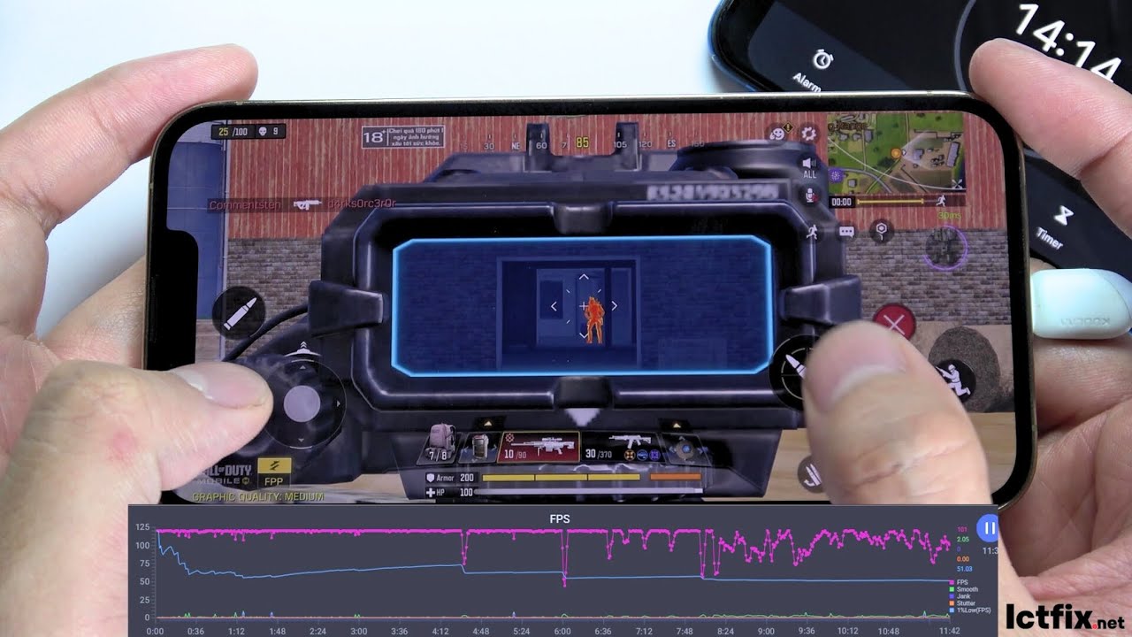 Iphone Cod's iPhone 13 Pro Call of Duty Mobile Gaming test CODM 2024 | Apple A15 ...