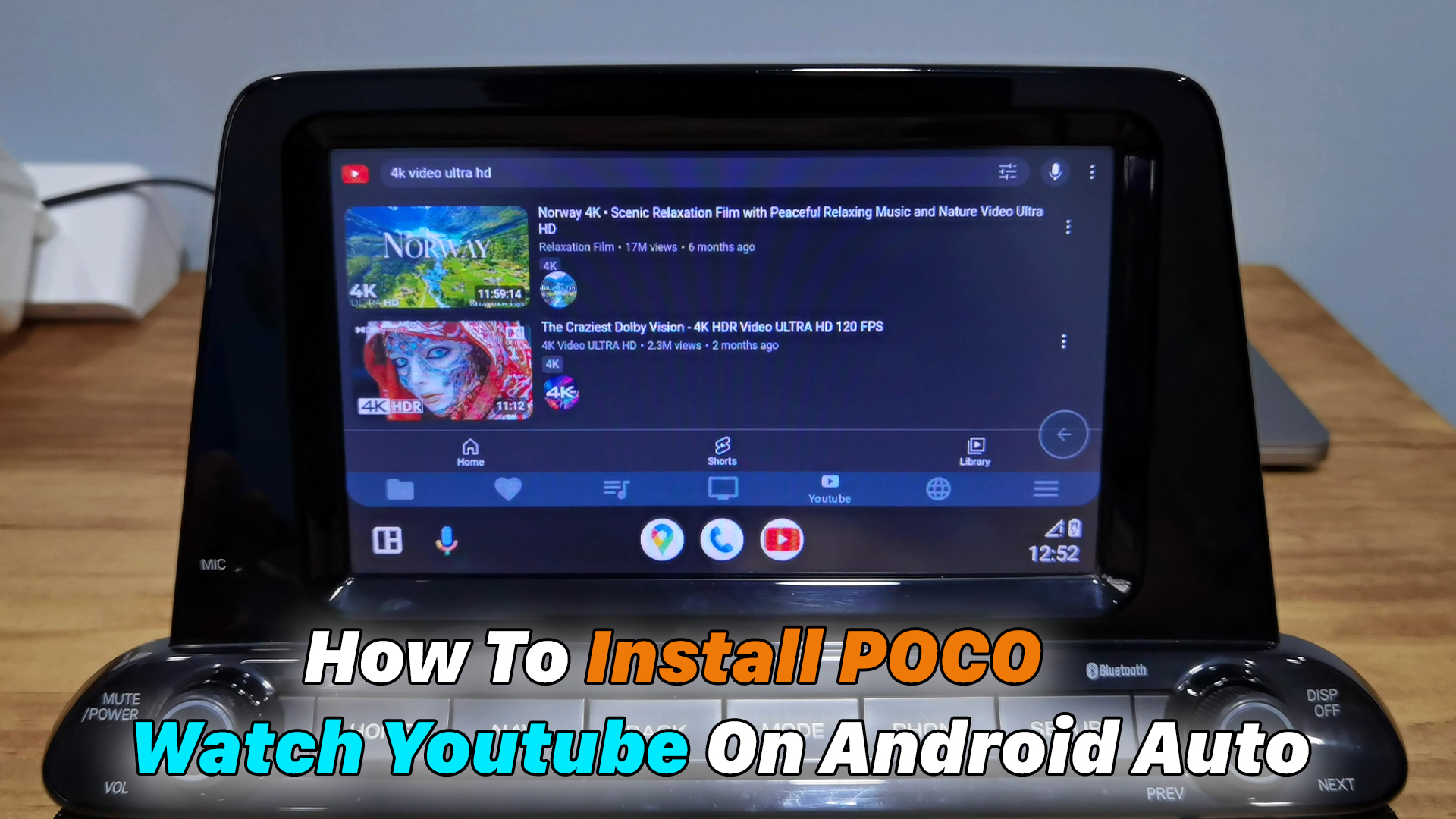 How To Install POCO Watch Youtube On Android Auto - ICTfix