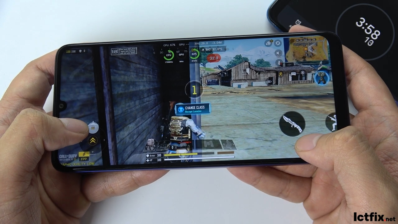 TCL 505 Call of Duty Mobille Gaming test 