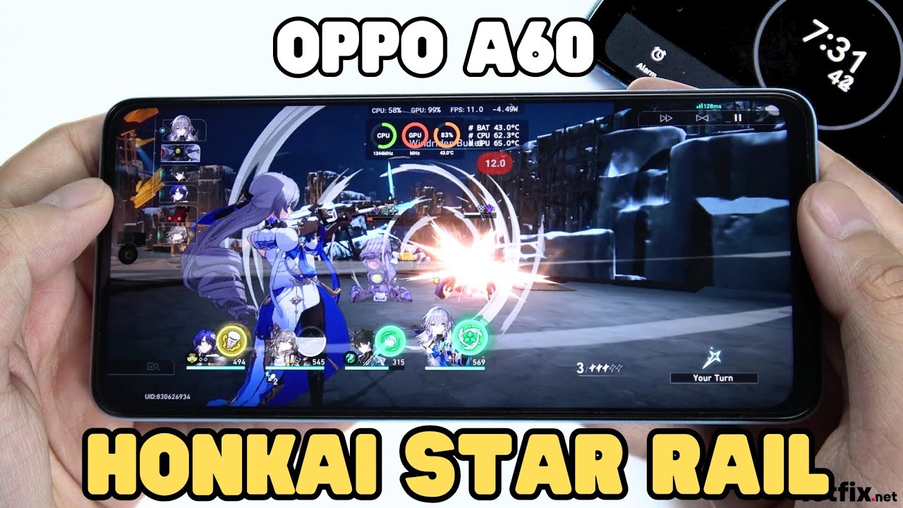 Oppo A60 Honkai: Star Rail Gaming test | Snapdragon 680, 90Hz Display ...