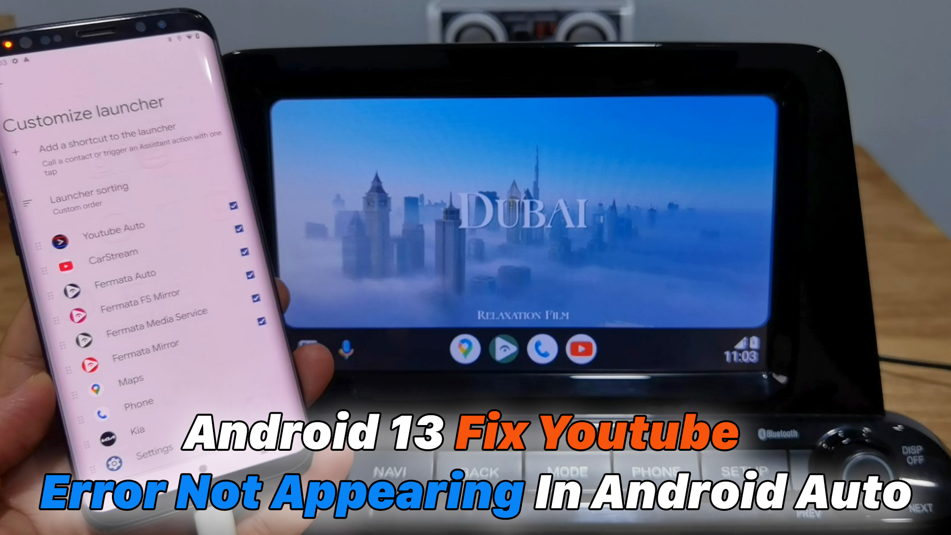 Android 13 - Fix Youtube Install Error Not Appearing In Android Auto -  ICTfix