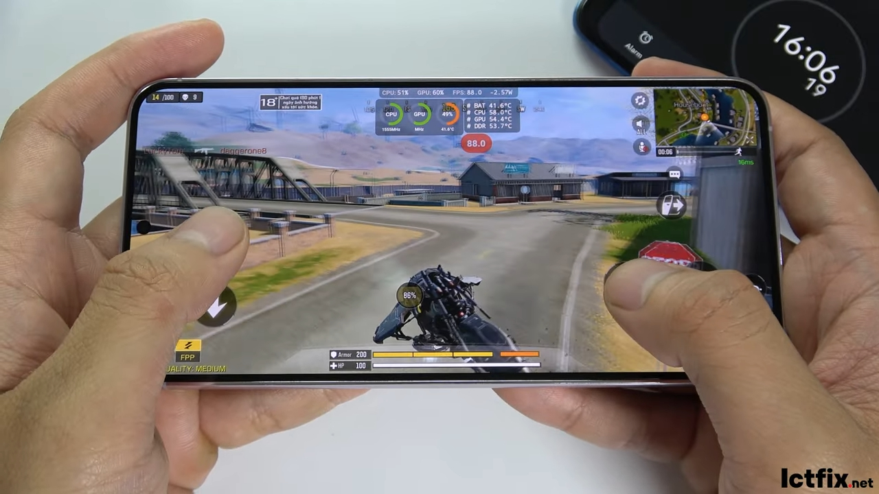 Samsung S23 Plus Call of Duty Mobile Gaming test