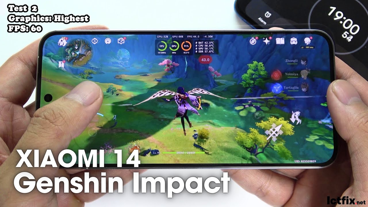 Xiaomi 14 Genshin Impact Gaming test Update | Snapdragon 8 Gen 3, 120Hz ...