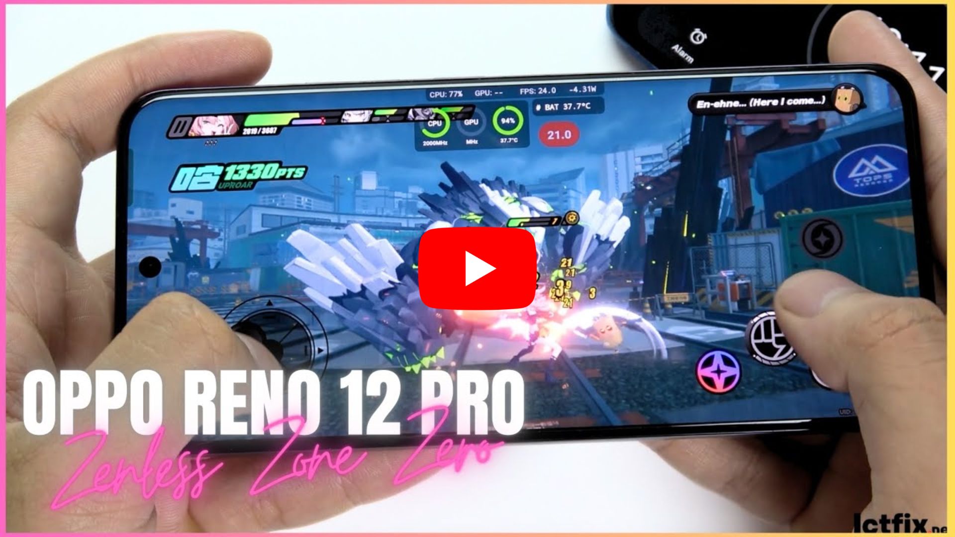 Oppo Reno 12 Pro Zenless Zone Zero Gaming test