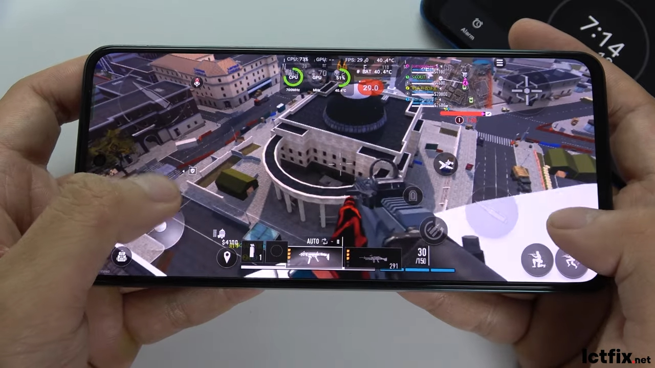 Oppo Reno12 F Call of Duty Mobile Warzone Gaming test