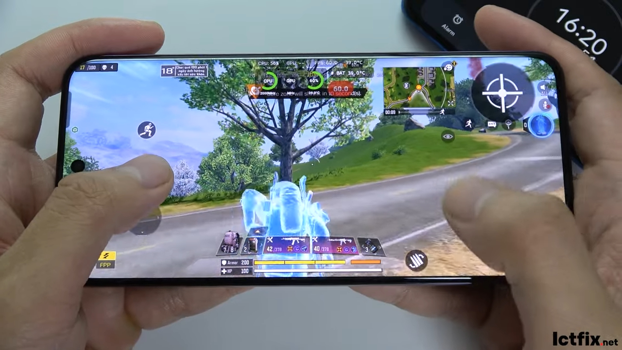 Oppo Reno 12 Pro Call of Duty Mobile Gaming test 