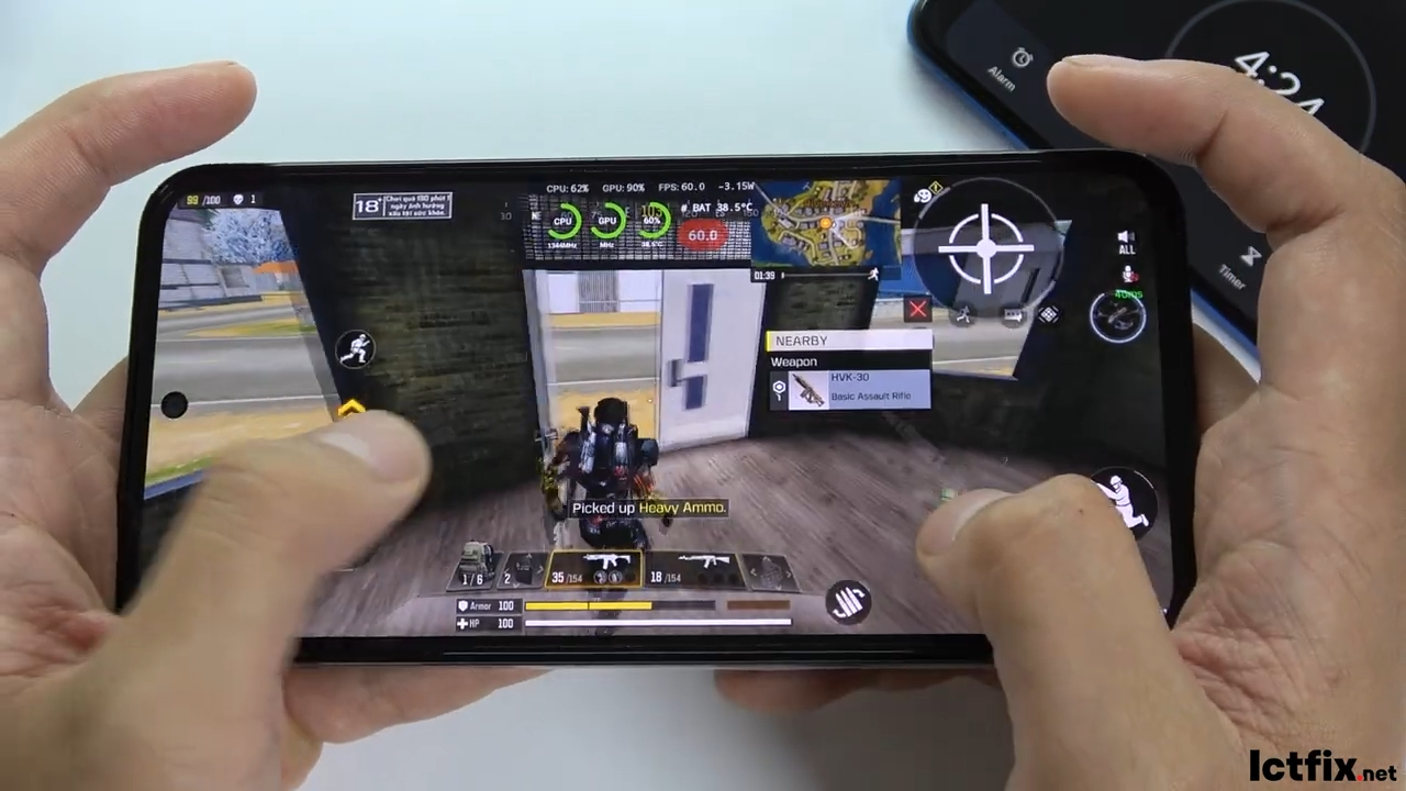 Samsung Galaxy M35 Call of Duty Mobile Gaming test 