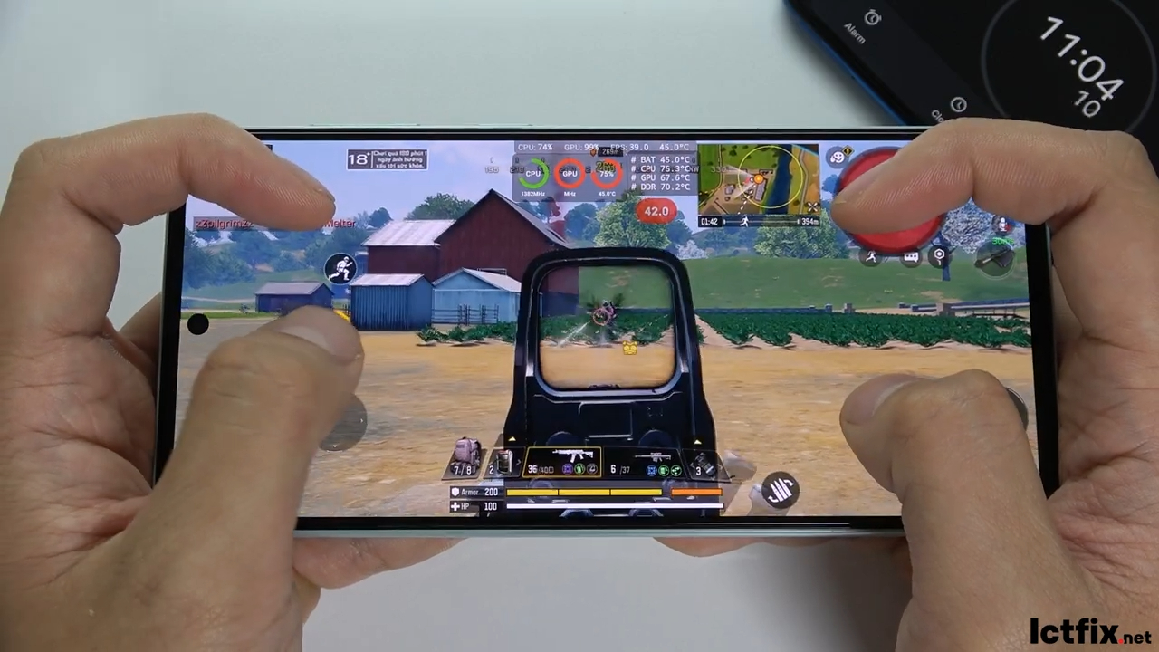 Samsung Galaxy M55 Call of Duty Mobile Gaming test 