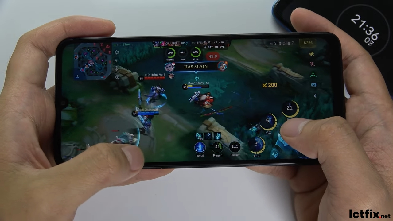 Xiaomi Redmi 13C Mobile Legends Gaming test