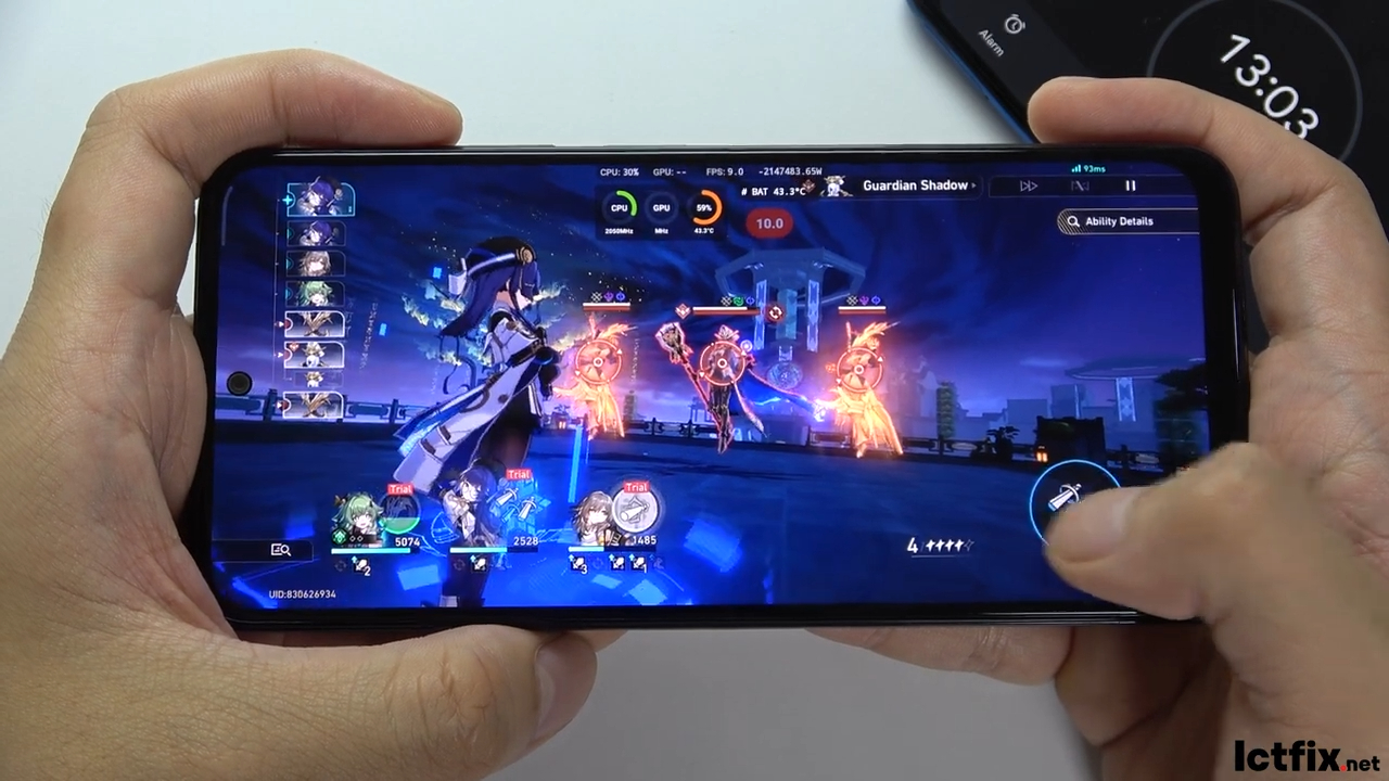 Redmi Note 11s Honkai Star Rail Gaming test 