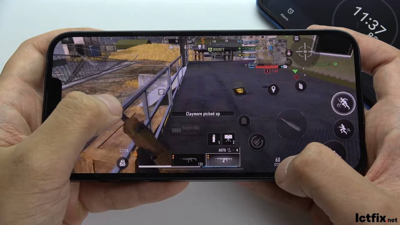 iPhone 14 Plus Call of Duty Warzone Mobile Gaming test 