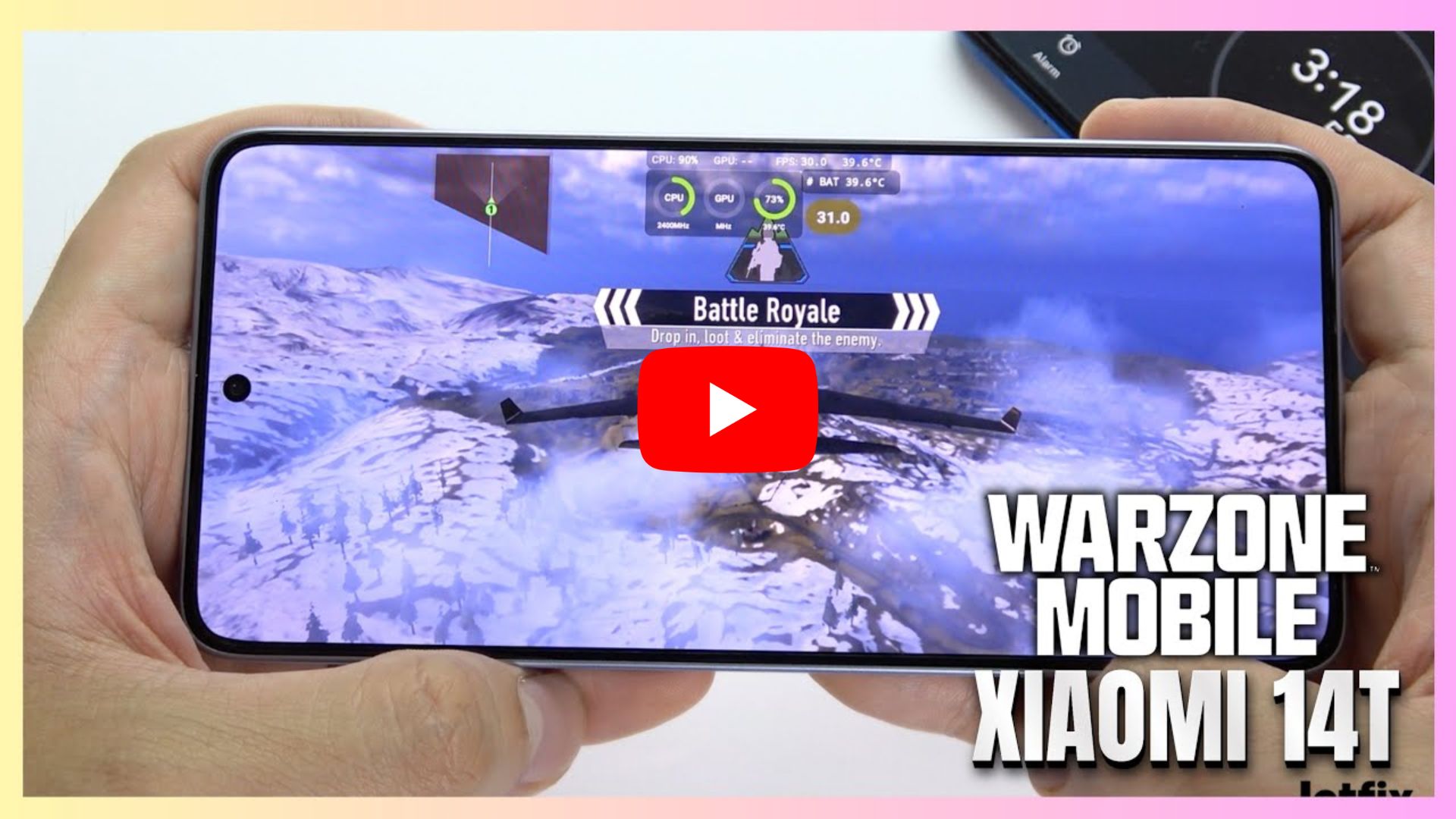 Xiaomi 14T Call of Duty Warzone Mobile Gaming test | Dimensity 8300 Ultra, 144Hz Display