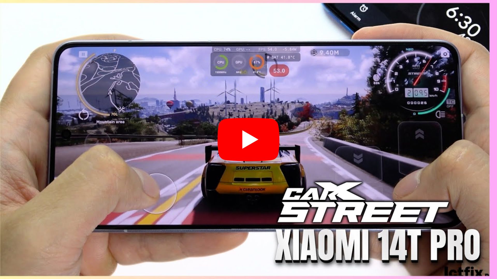 Xiaomi 14T Pro CarX Street Gaming test