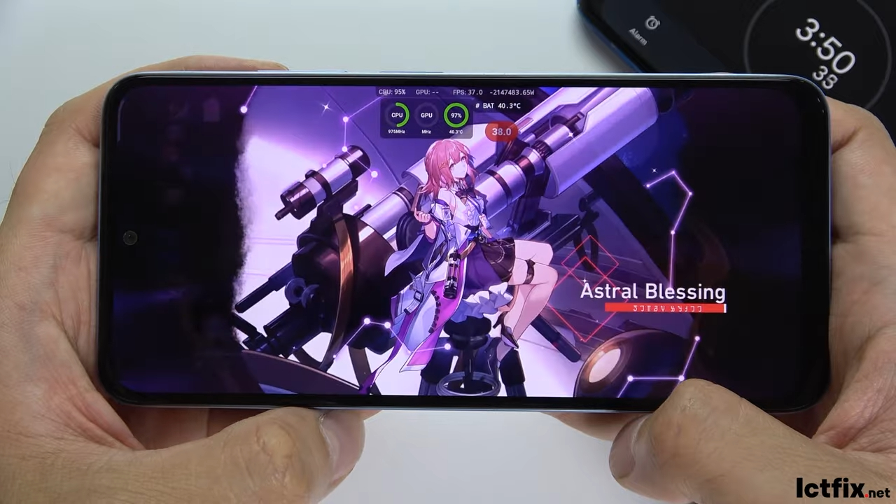 Redmi Note 12s Honkai Star Rail Gaming test