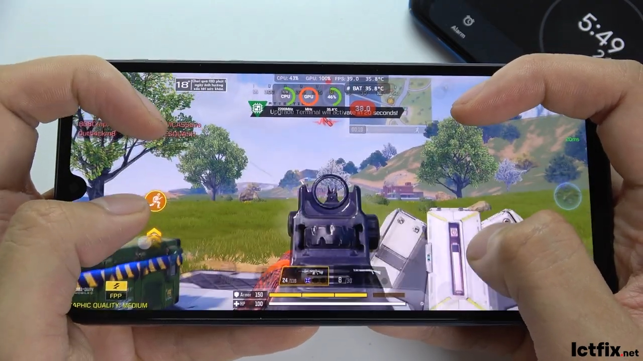 Samsung Galaxy A15 5G Call of Duty Mobile Gaming test 