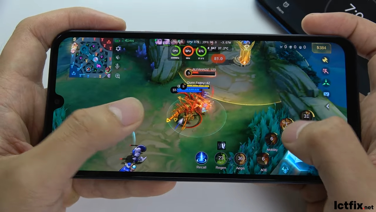 Samsung Galaxy A15 5G Mobile Legends Gaming test MLBB Update | Dimensity 6100+, 90Hz Display