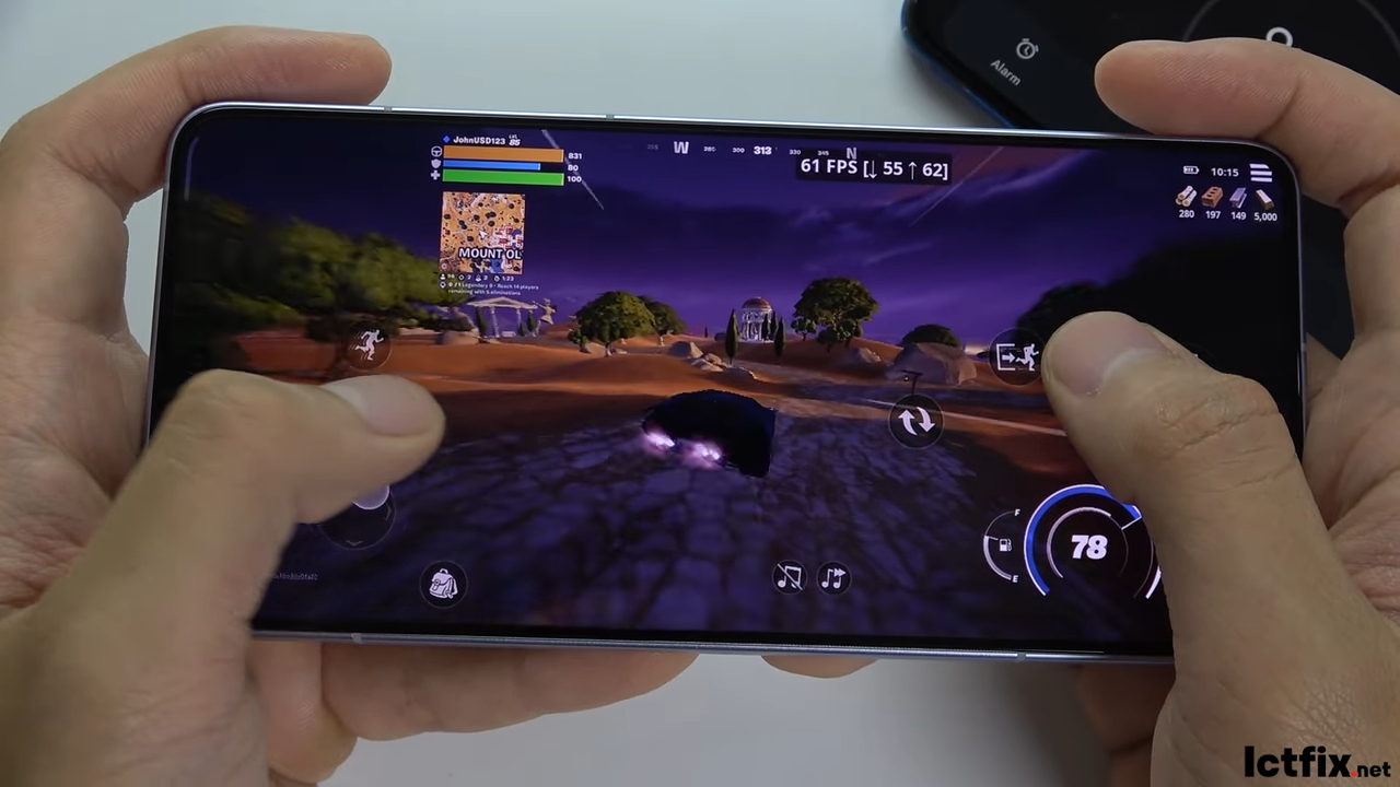 Xiaomi 14T Pro Fortnite Mobile Gaming test | Dimensity 9300+, 144Hz Display