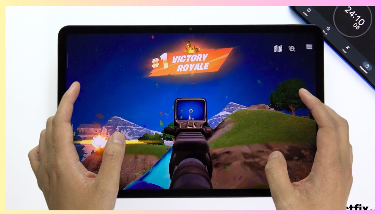 Xiaomi Pad 6 Fortnite Mobile Gaming test Update Snapdragon 870, 144Hz