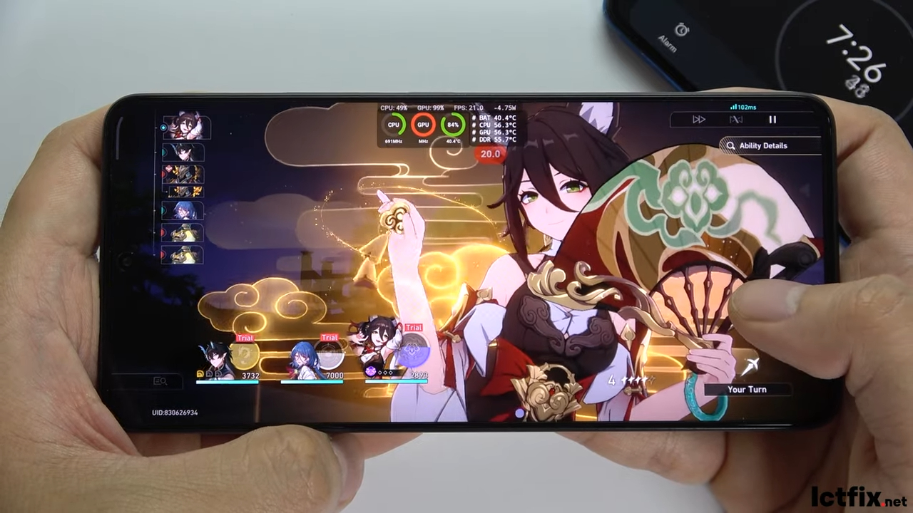 Redmi Note 13 Pro 5G Honkai Star Rail Gaming test 