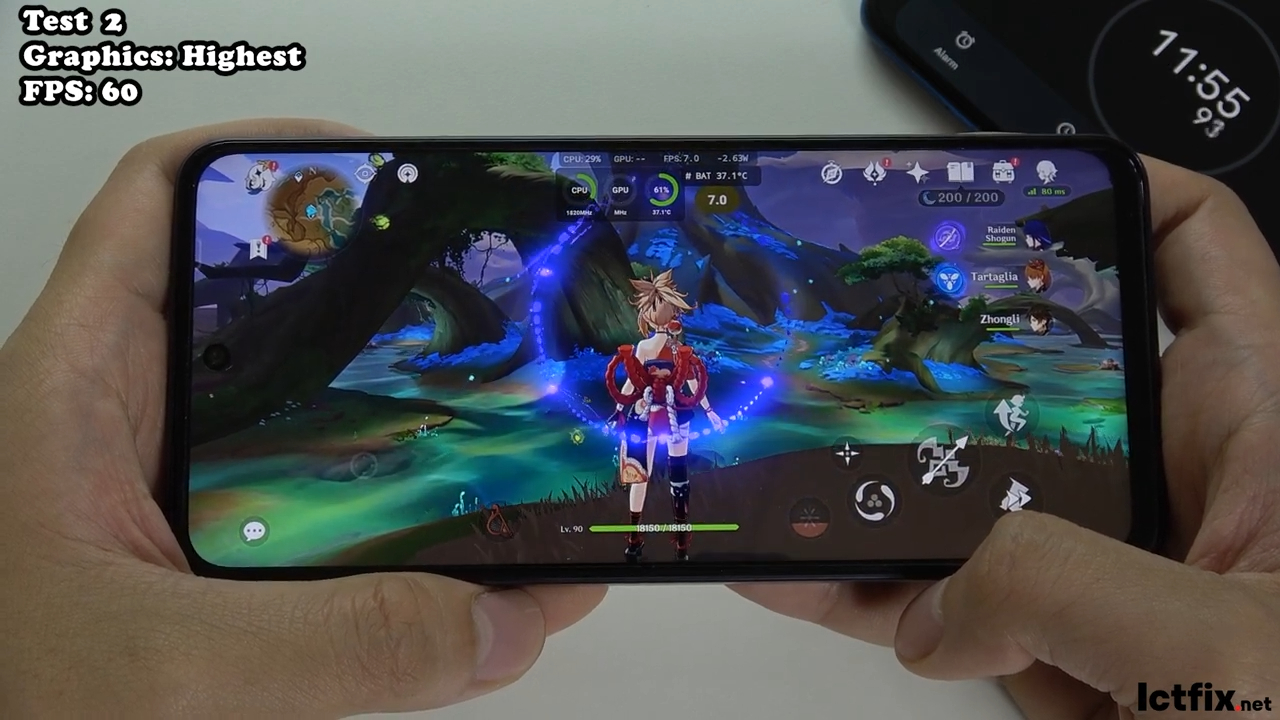 Vivo Y19s Genshin Impact Gaming test