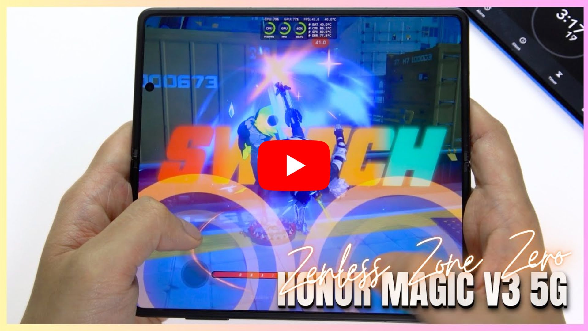 HONOR Magic V3 5G Zenless Zone Zero Gaming test 