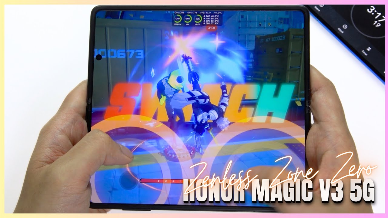 Zone 3 Magic HONOR Magic V3 5G Zenless Zone Zero Gaming test | Snapdragon 8 Gen 3 ...