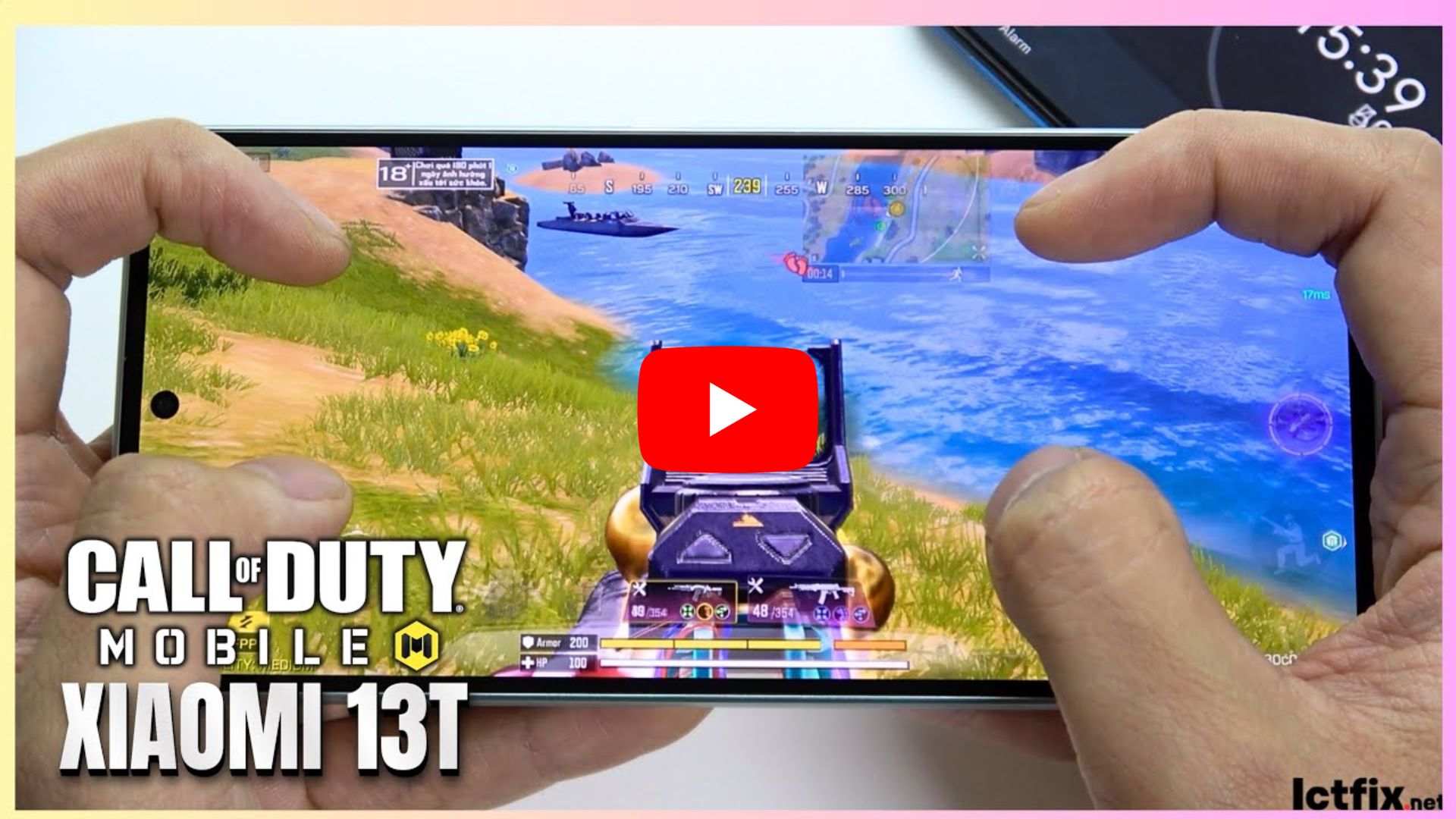 Xiaomi 13T Call of Duty Mobile Gaming test