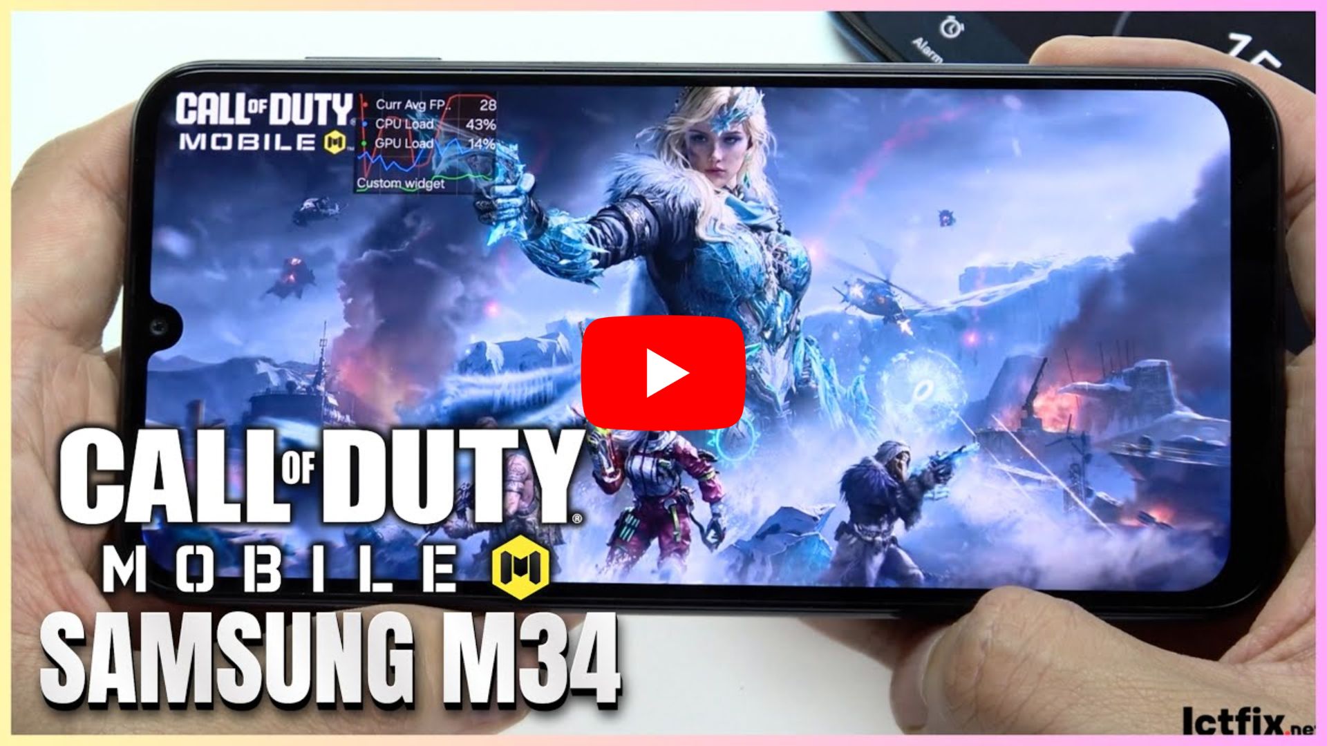 Samsung Galaxy M34 Call of Duty Mobile Gaming test 