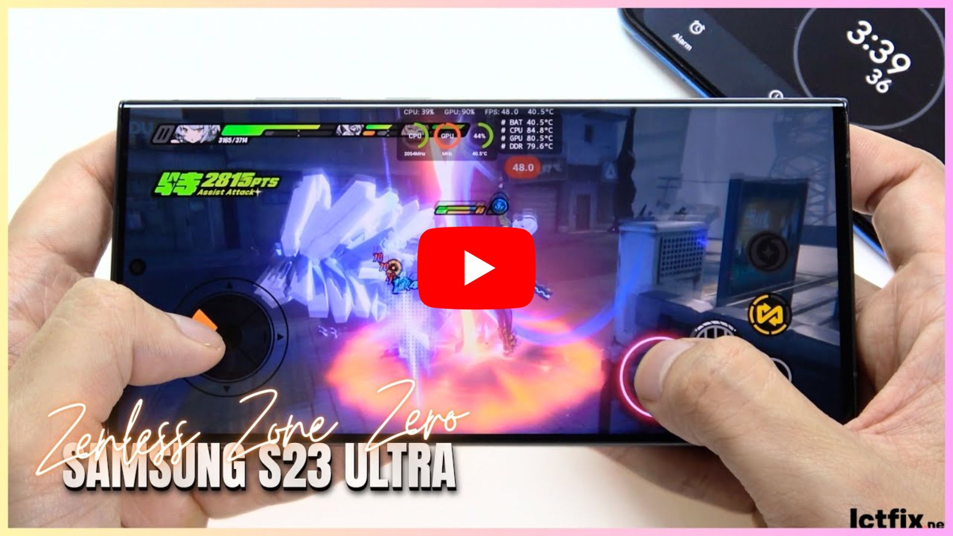 Samsung Galaxy S23 Ultra Zenless Zone Zero Gaming test